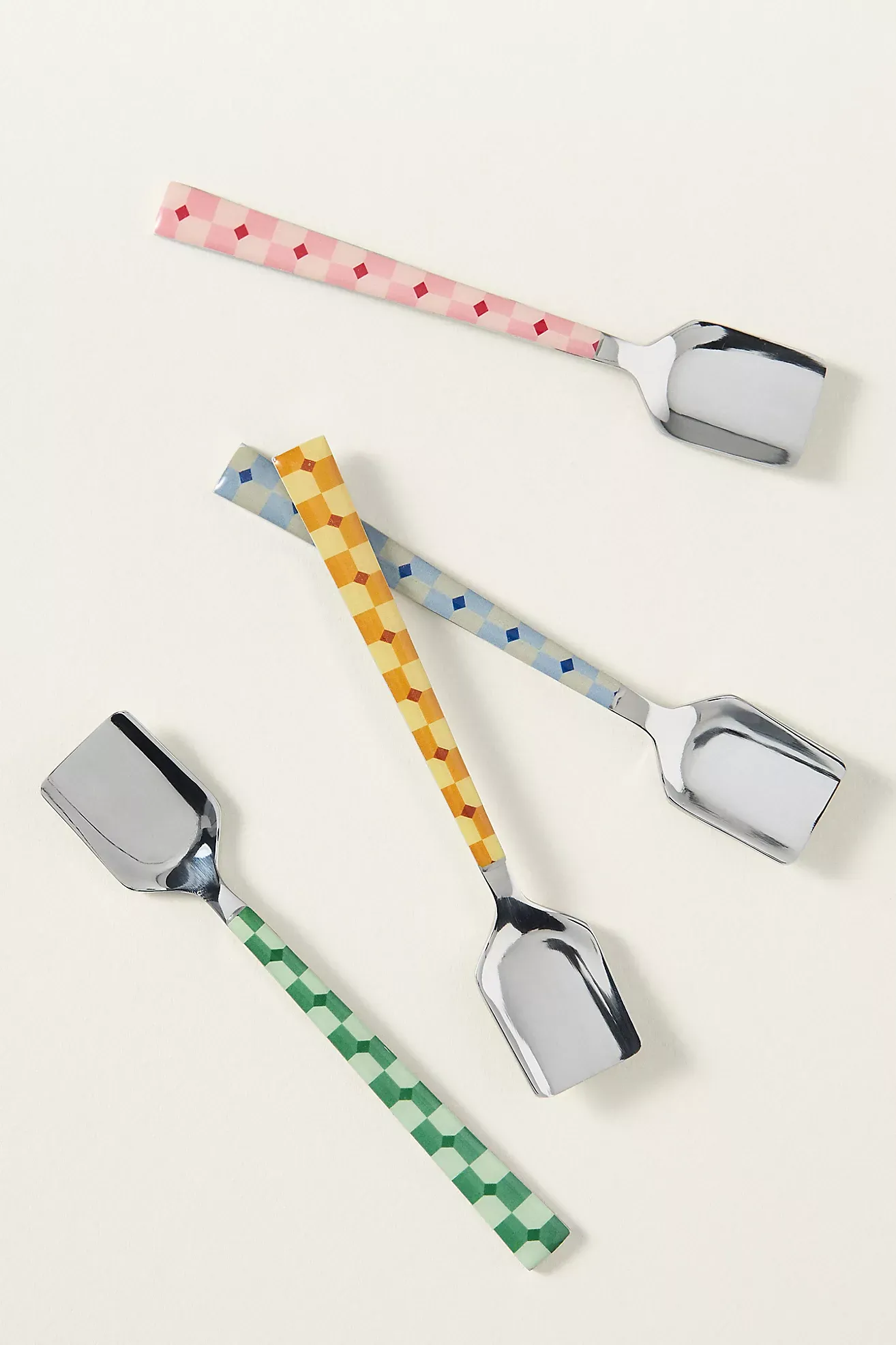 Café Violette Stainless Steel Spoons, Set of 4