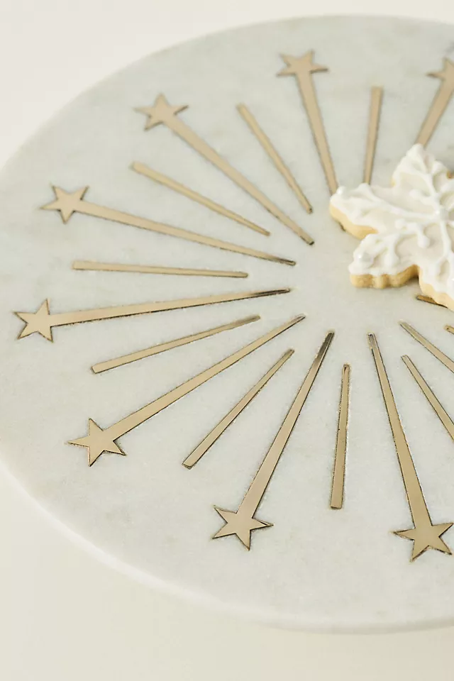 New York City Ballet Marble Cake Stand