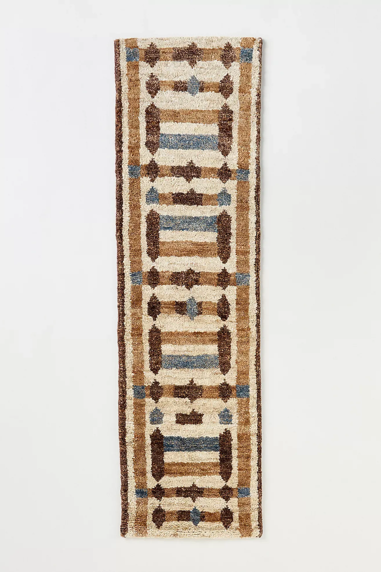 Jute Hand-Knotted Geometric Rug