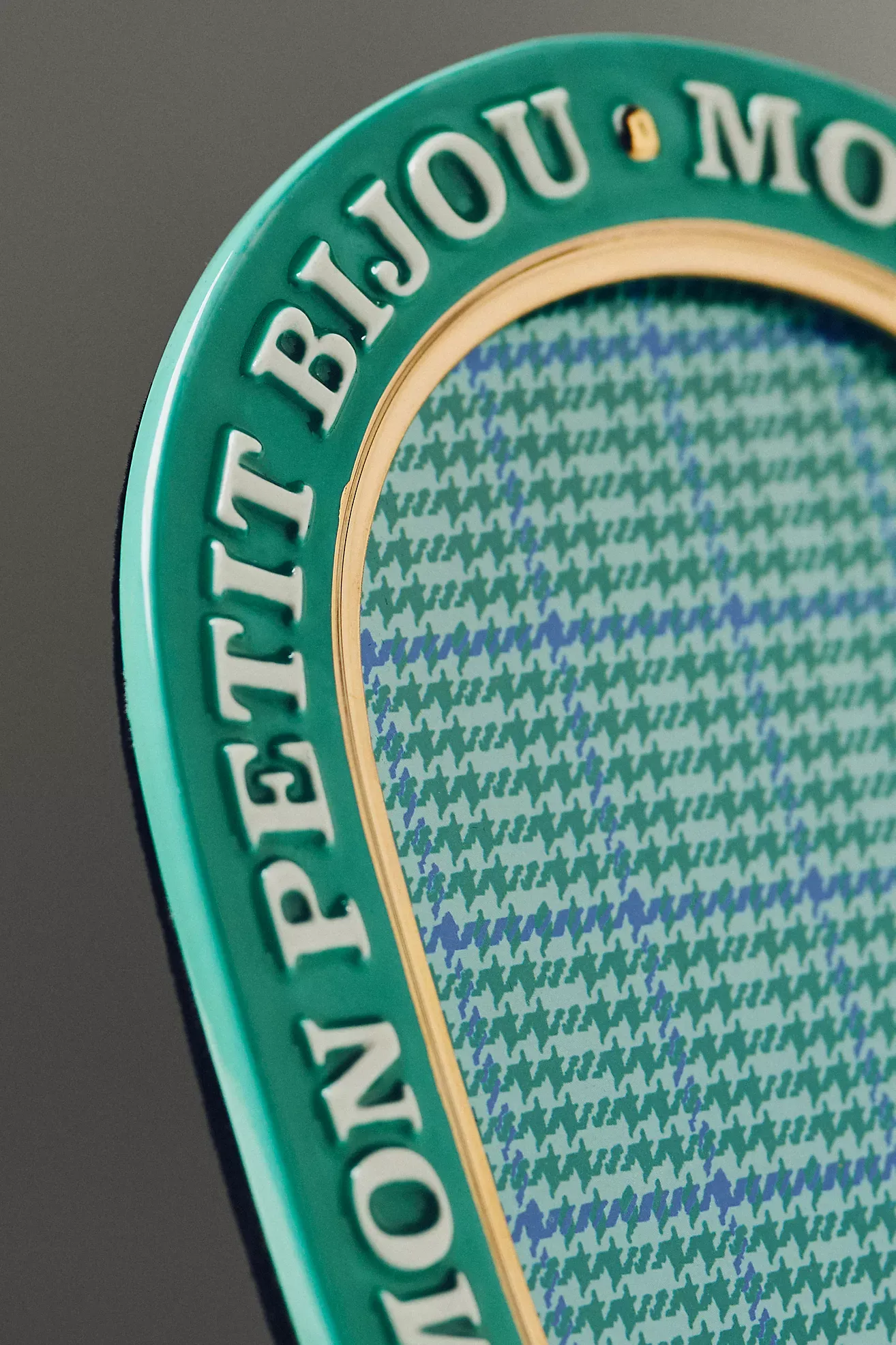 Claudette Text Stoneware Picture Frame