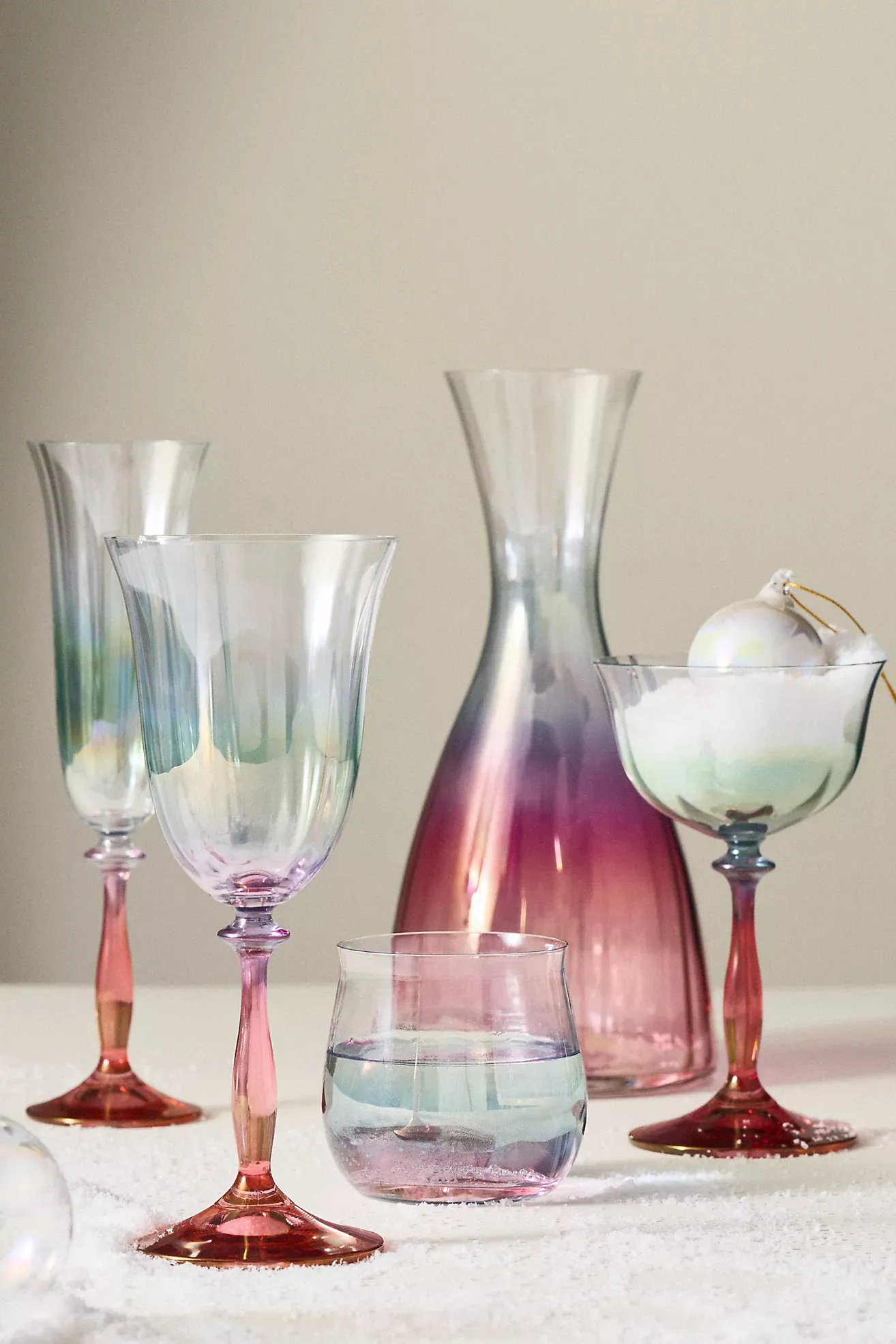 New York City Ballet Glass Decanter