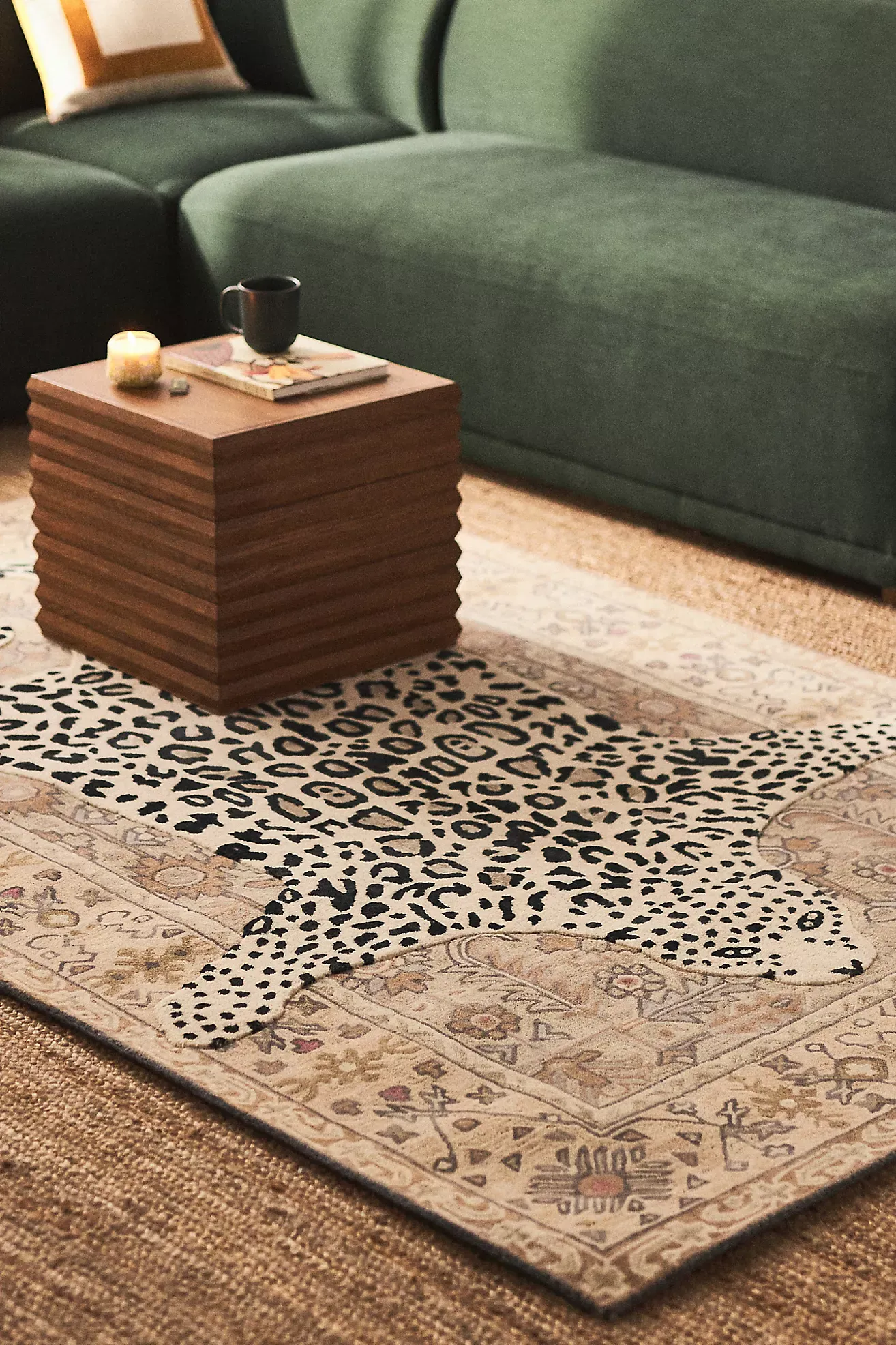 Octavia Wool Tufted Leopard Rug