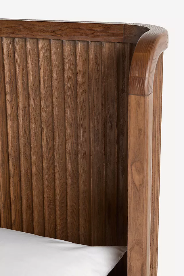 The Isla Fluted-Wood Bed