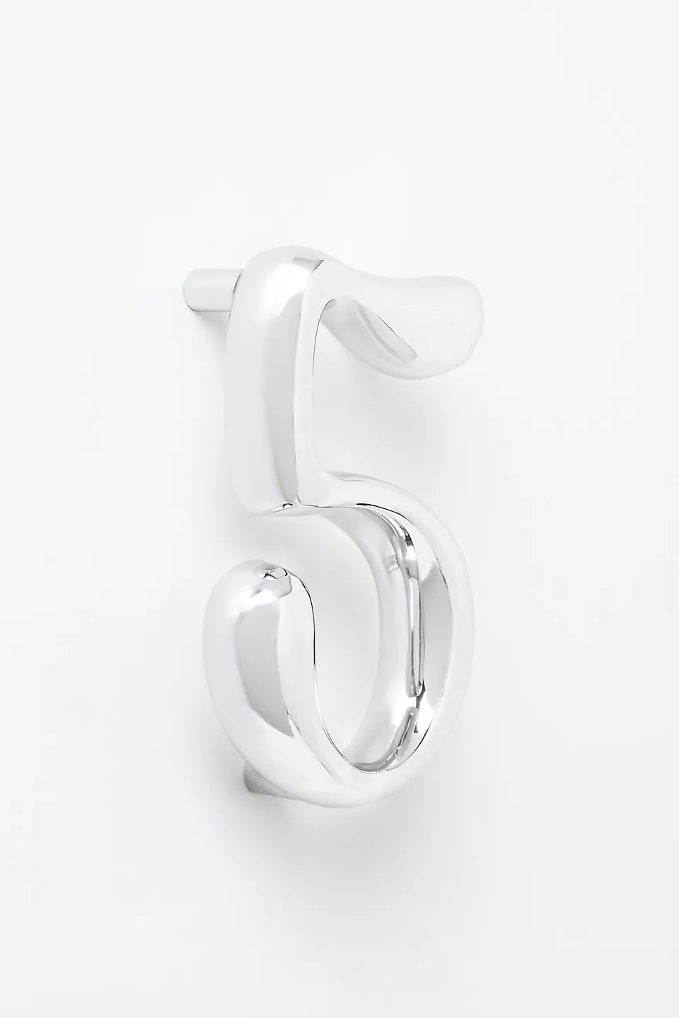 Bubble Polished Chrome House Numbers