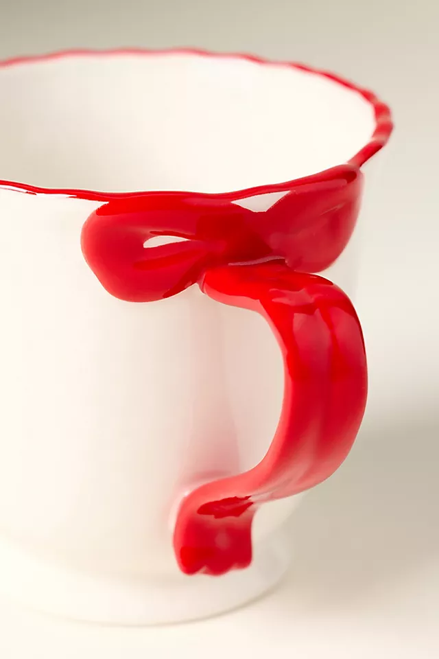 Benedita Bow Stoneware Mug