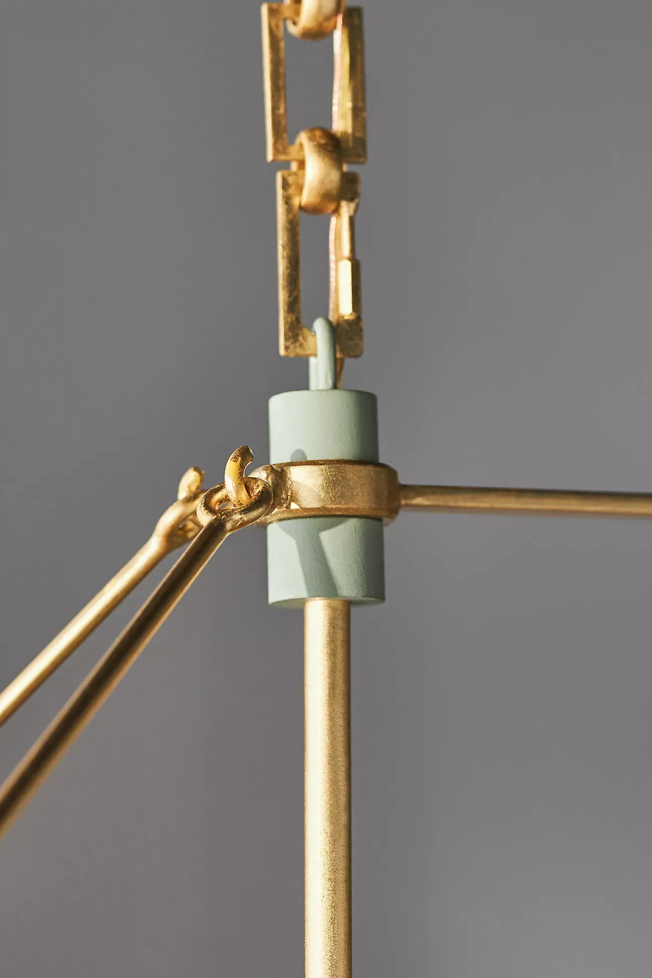 Caddo Linear Glass Metal Chandelier