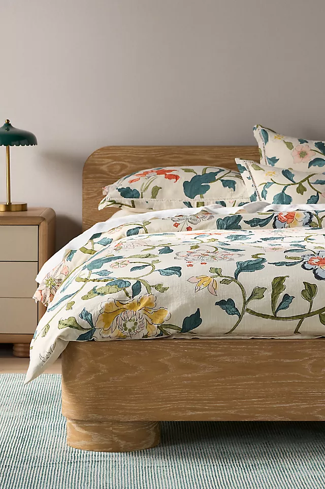 The Printed Cotton-Slub Duvet Collection