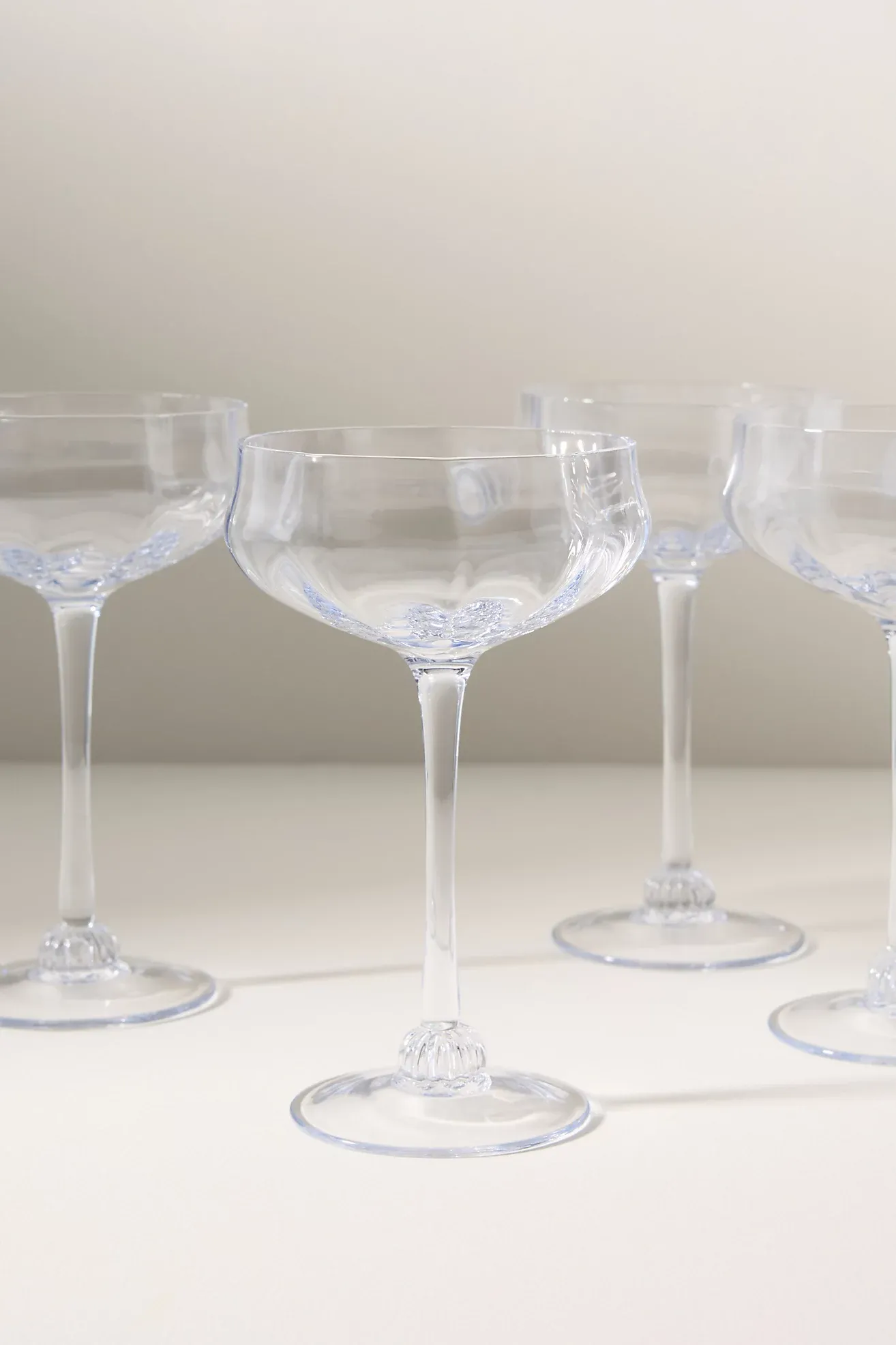 Cybelle Coupe Glasses, Set of 4