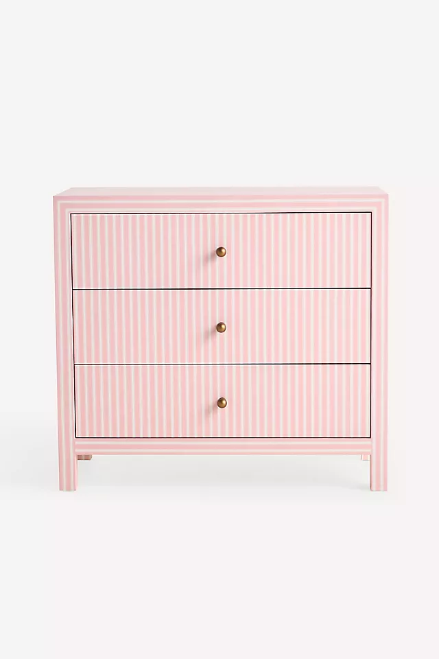 Hale Canvas Three-Drawer Dresser
