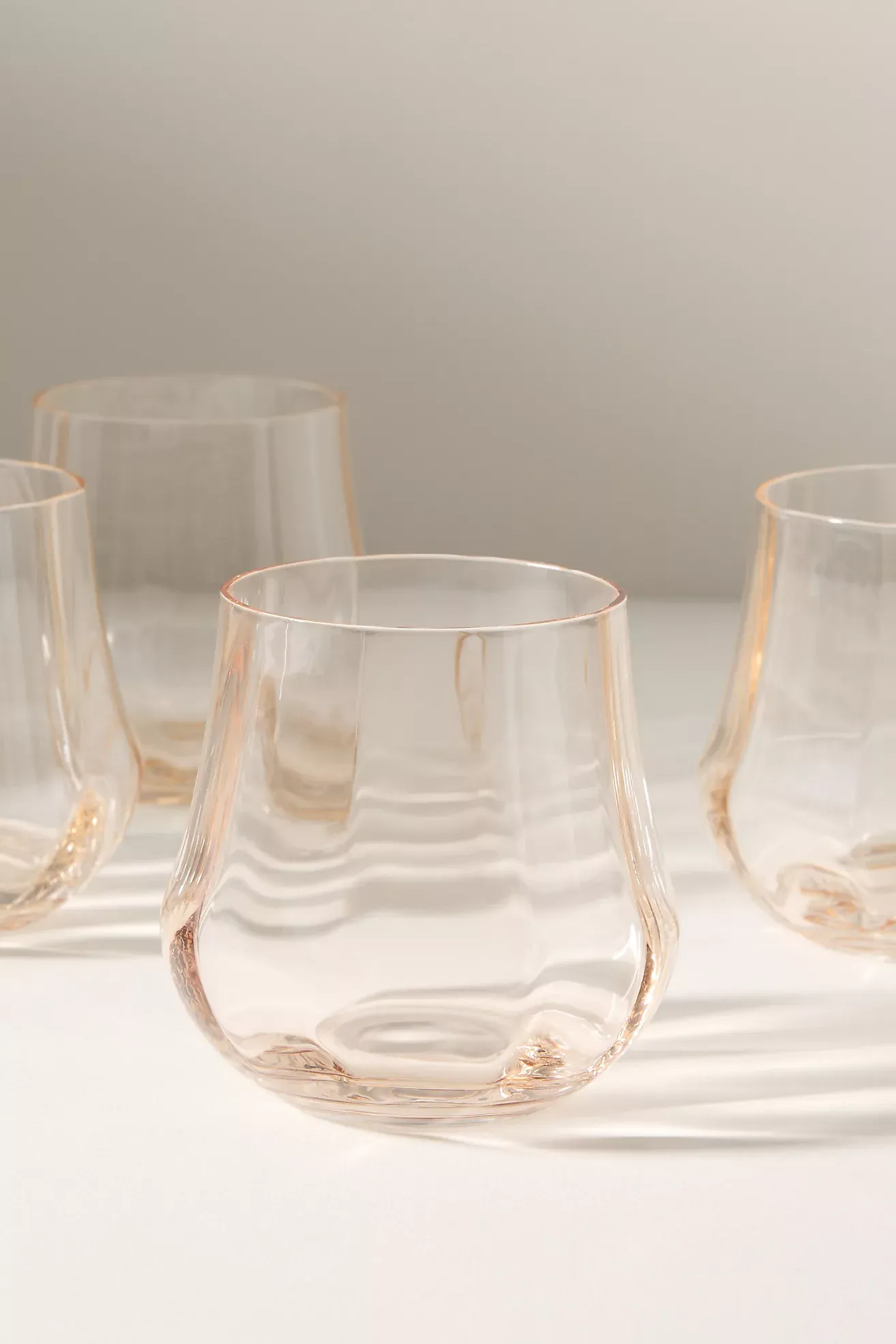 Cybelle Stemless Wine Glasses, Set of 4