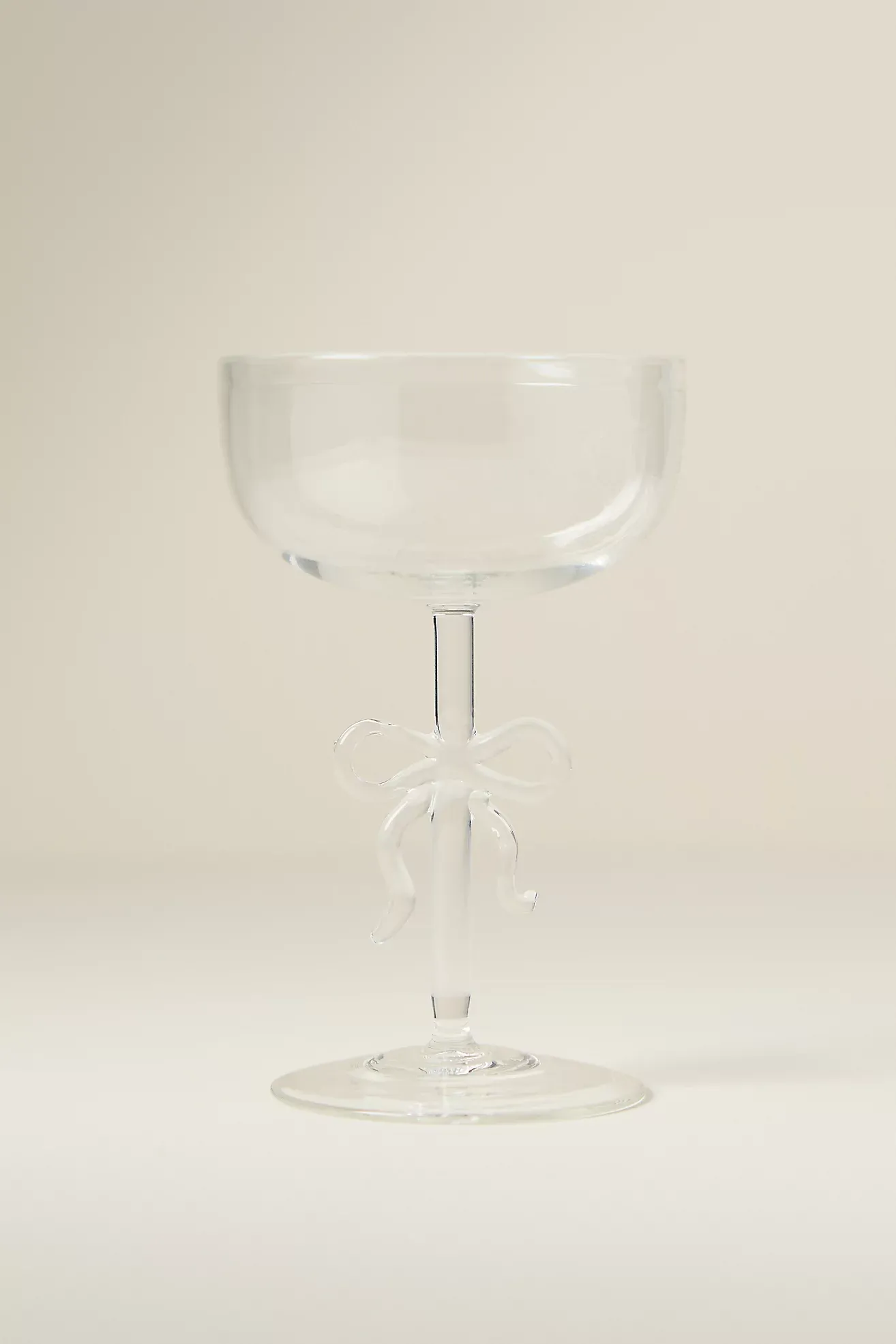 Benedita Bow Coupe Glass