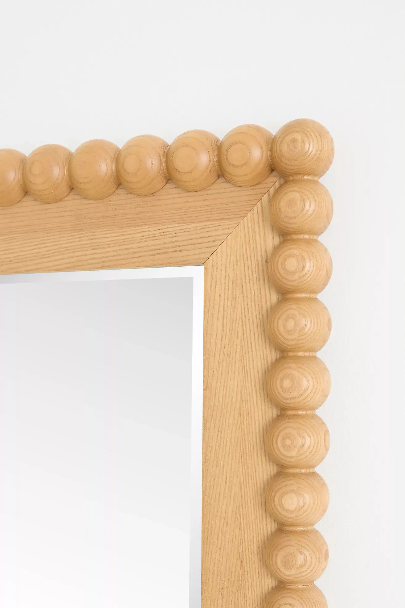 Pippa Wood Bobbin Rectangle Portrait Wall Mirror