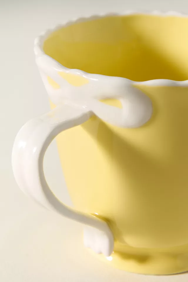 Benedita Bow Stoneware Mug