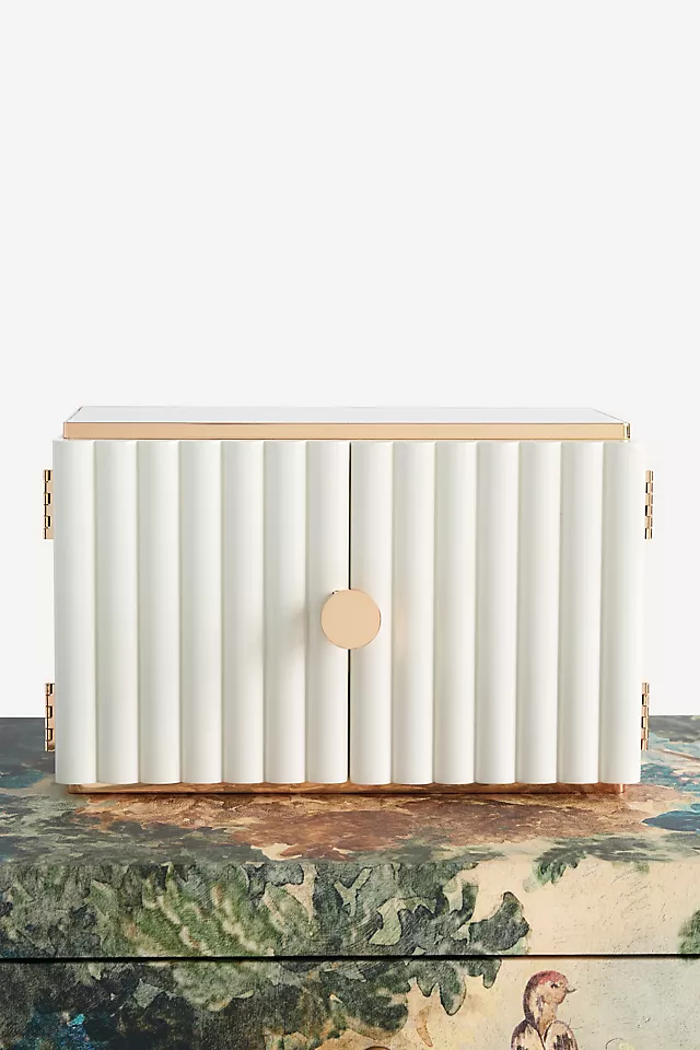 Juneau Lacquered Wood Jewelry Box