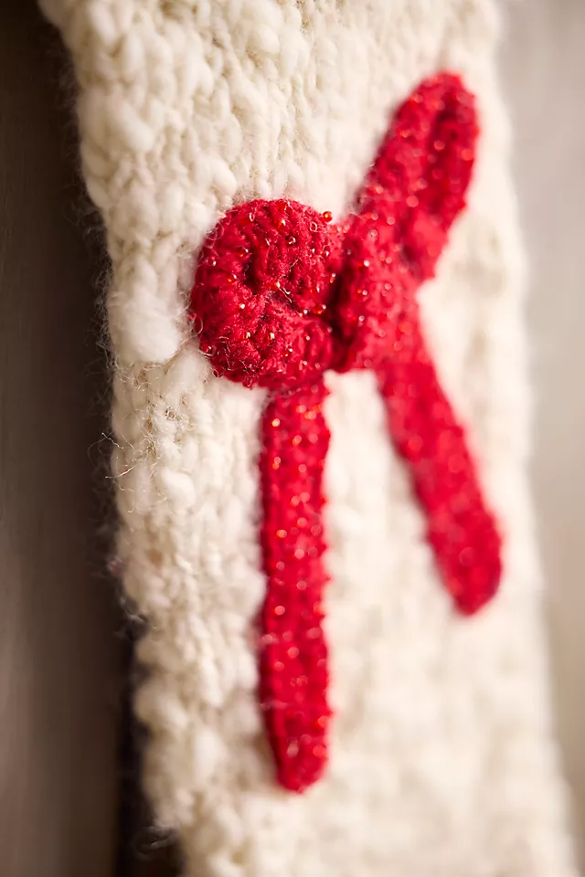 Knitted Holiday Icon Stocking