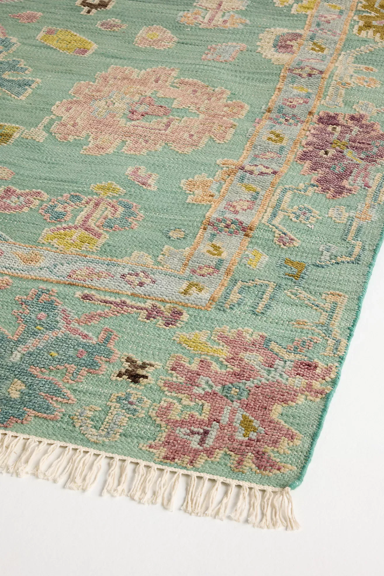 Perry Wool Hand-Knotted Persian-Inspired Rug