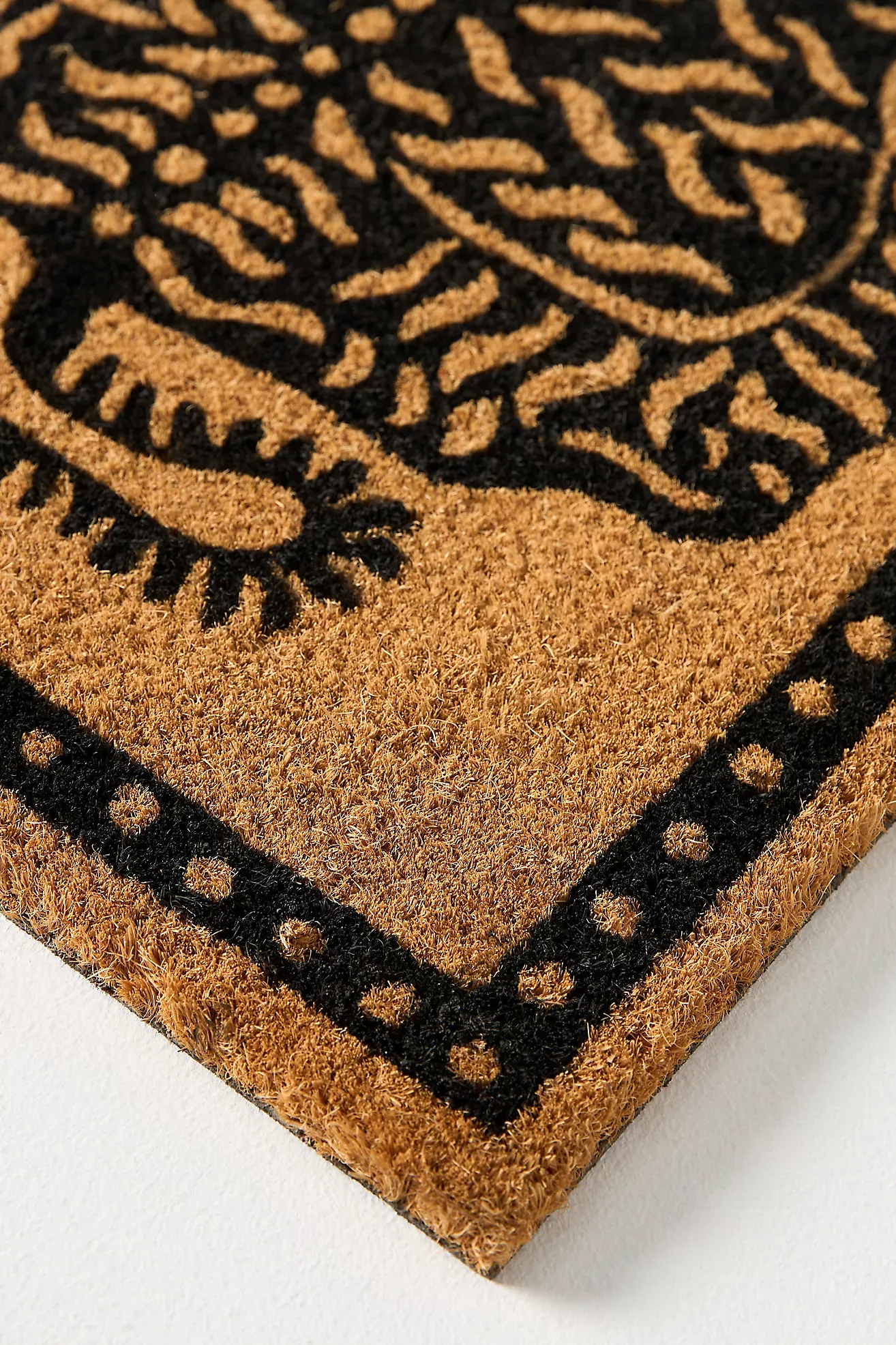Tibetan Tiger Coir Printed Doormat