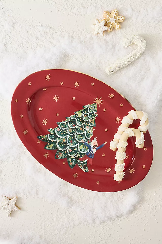 New York City Ballet Stoneware Platter