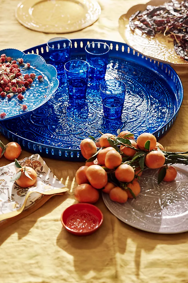 Patterned Enamel Charger