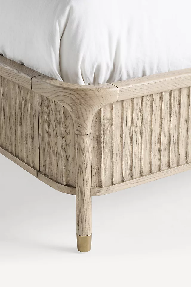 The Isla Fluted-Wood Bed