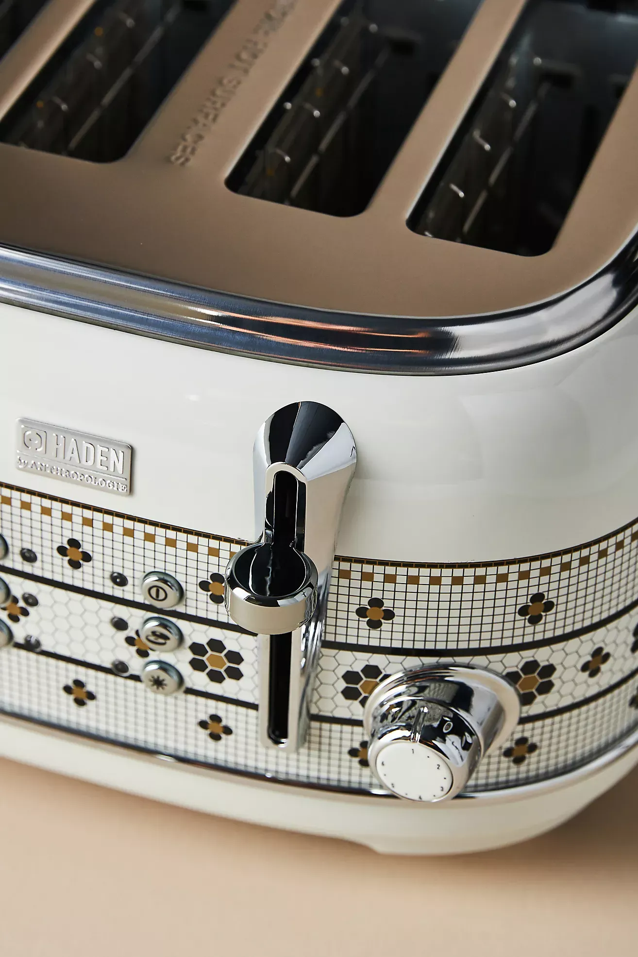 The Bistro Tile x Haden Four-Slice Toaster