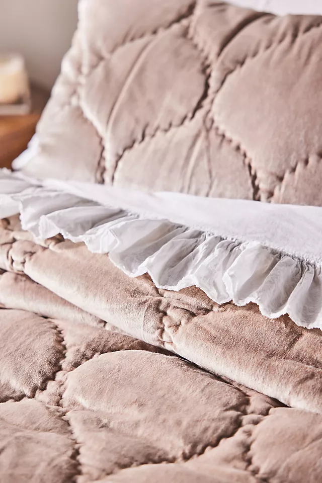 Claire Cotton Velvet Satin Quilt