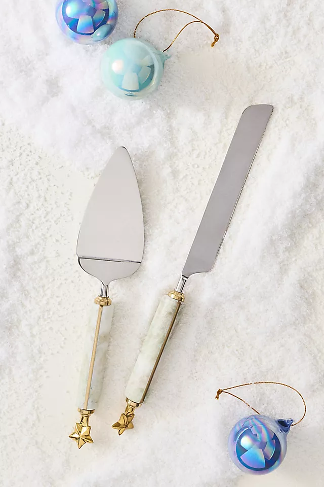 New York City Ballet Marble Cake Serve Set