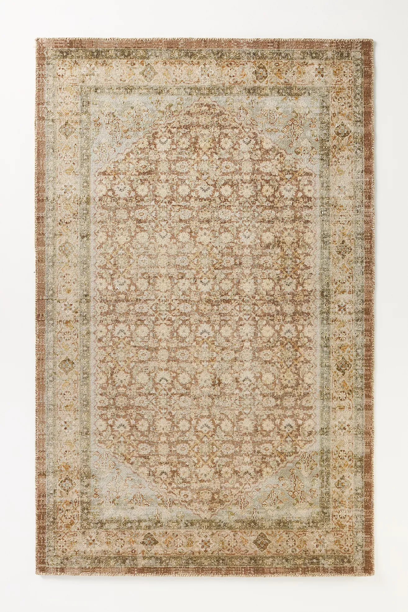 Sonya Hand-Tufted Persian-Style Printed Rug