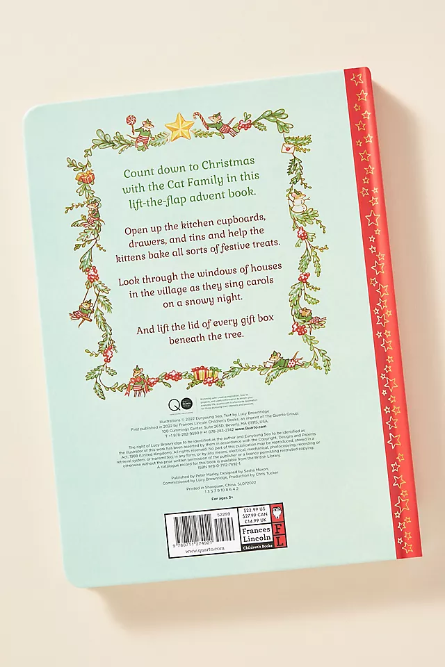 Cat Family Christmas Advent Book