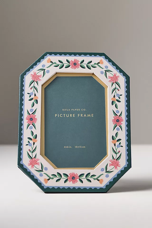 Floral Paper Picture Frame