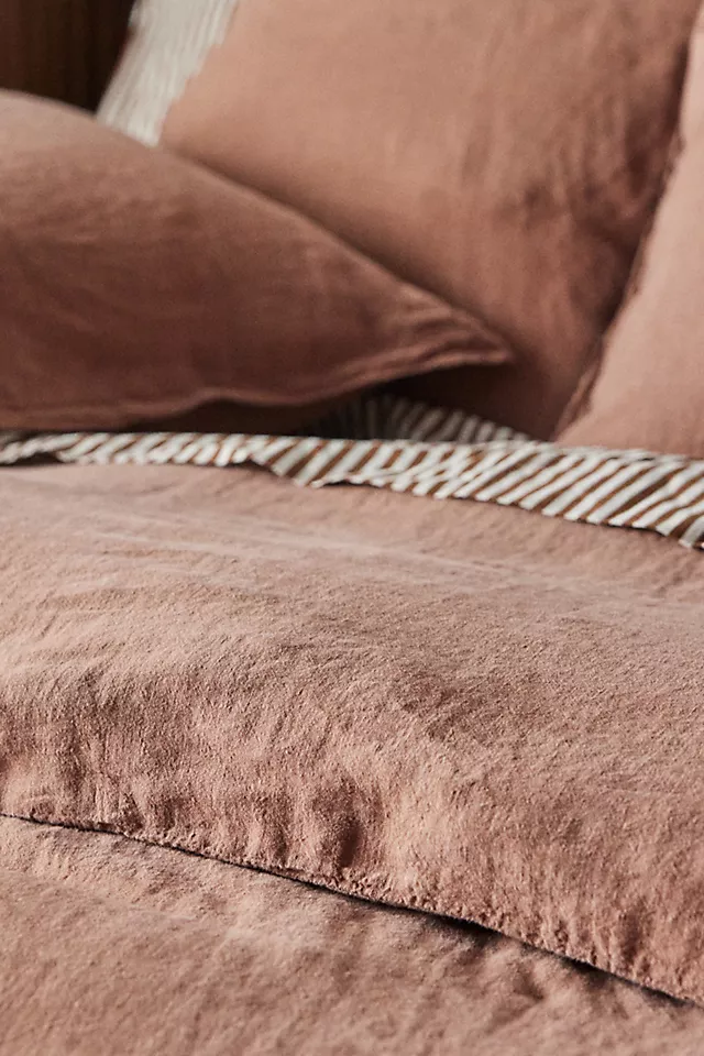 Washed Linen Duvet Cover​