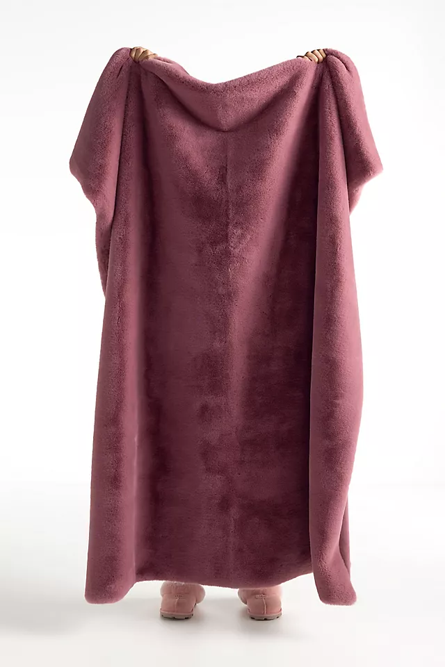 The Sophie Faux Fur Throw Blanket