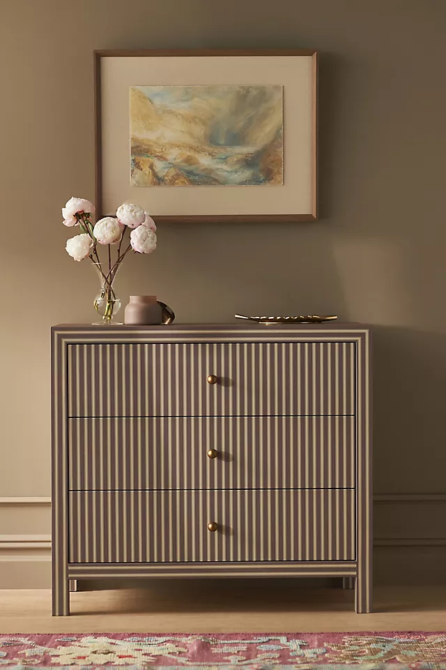 Hale Canvas Three-Drawer Dresser