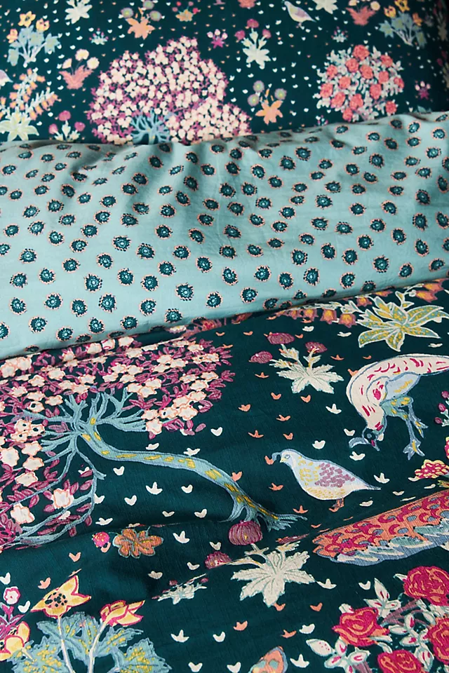 The Printed Cotton-Slub Duvet Collection