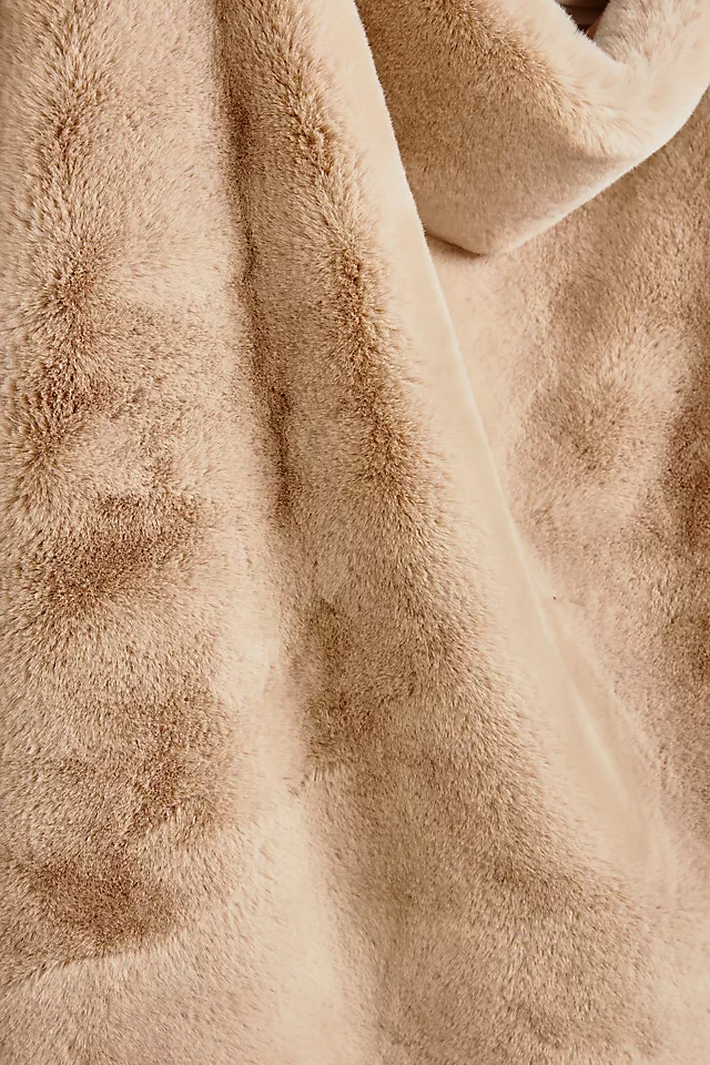 The Sophie Faux Fur Throw Blanket
