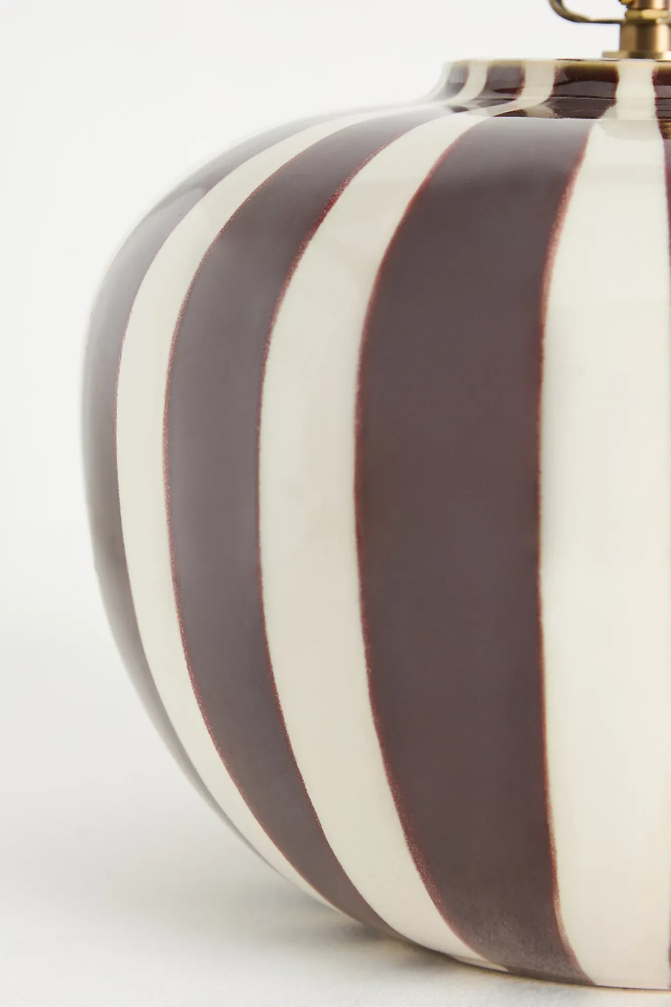 Lys Striped Ceramic Table Lamp Base