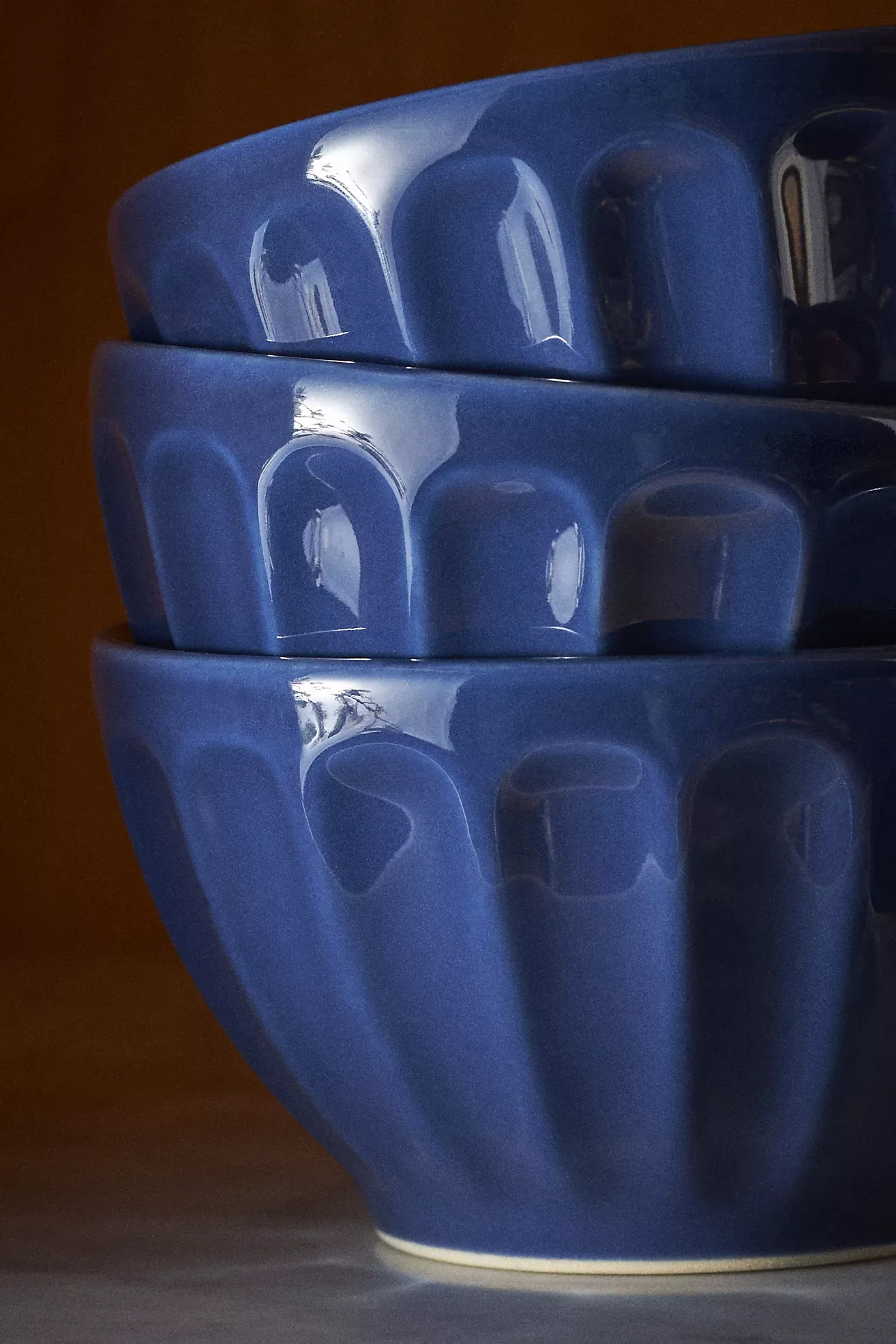 The Latte Stoneware Cereal Bowls, Set of 4: Amelie Edition