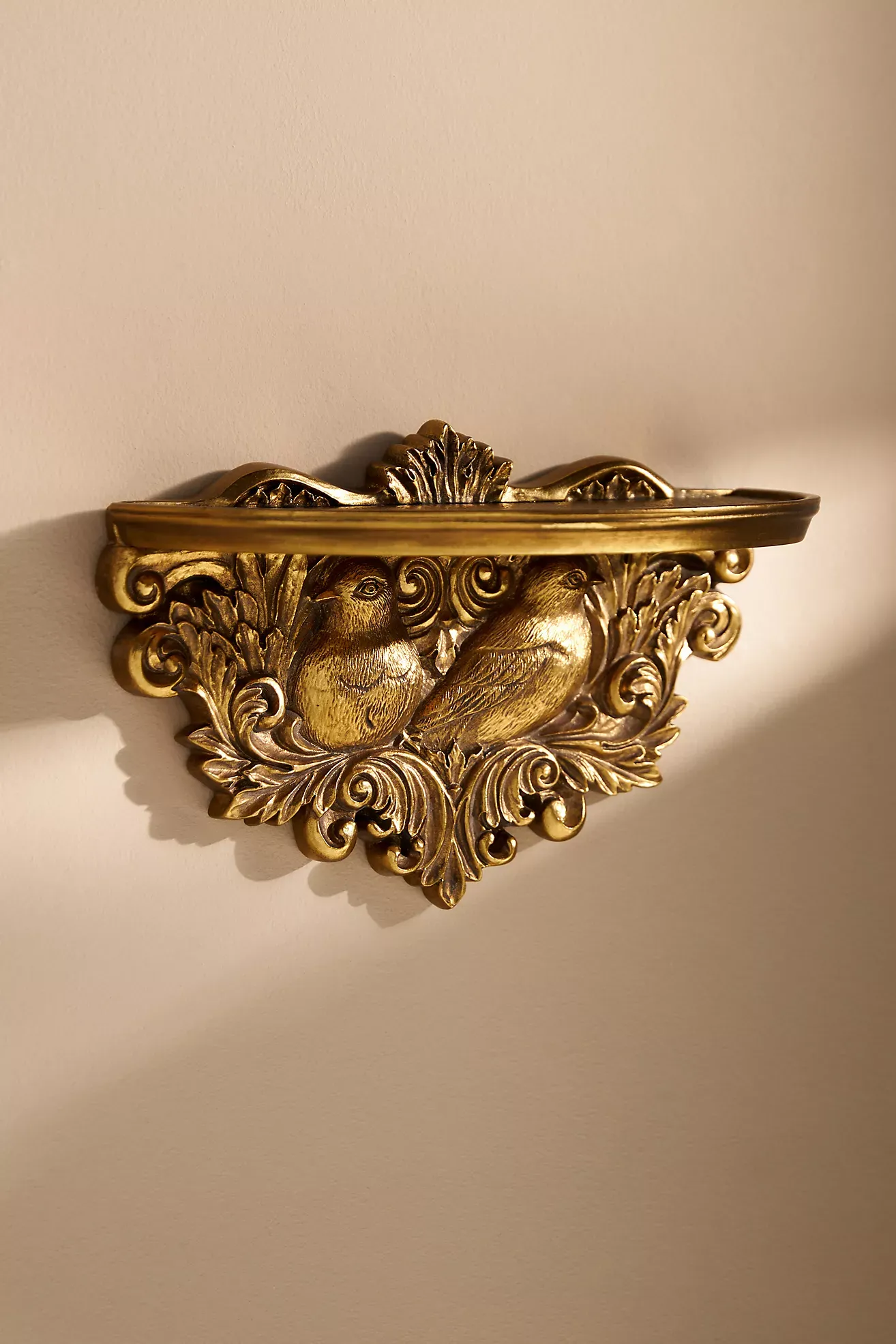 Wooded Manor Floating Shelf