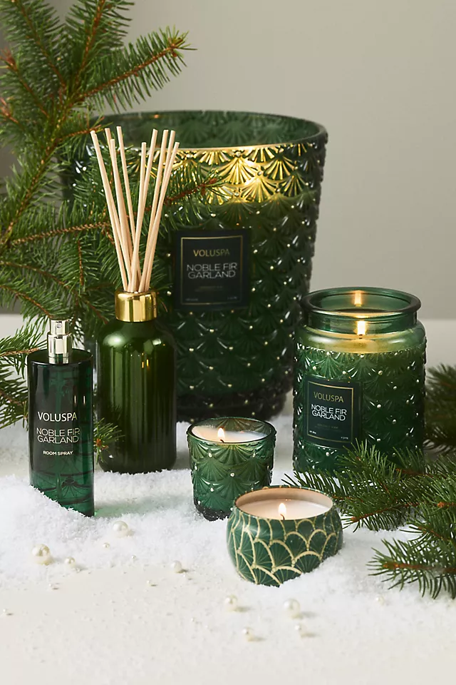 Voluspa Woody Noble Fir Garland Room Spray