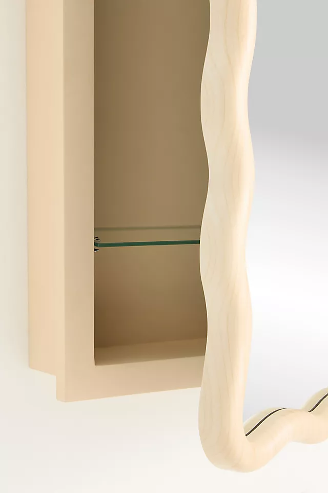 Candace Natural Mirrored Medicine Cabinet