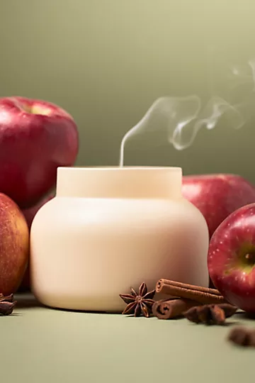 Capri Blue Spiced Cider Matte Glass Candle