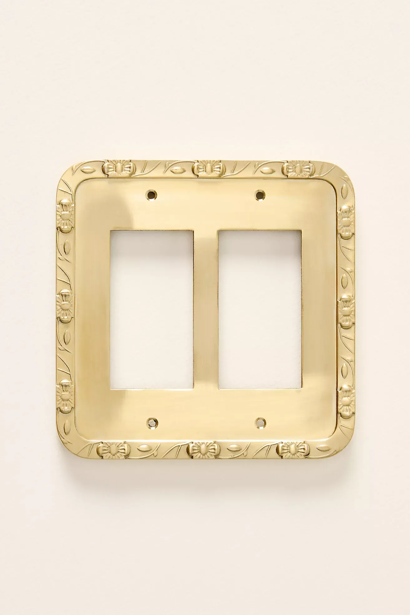 Floral Border Switch Plate