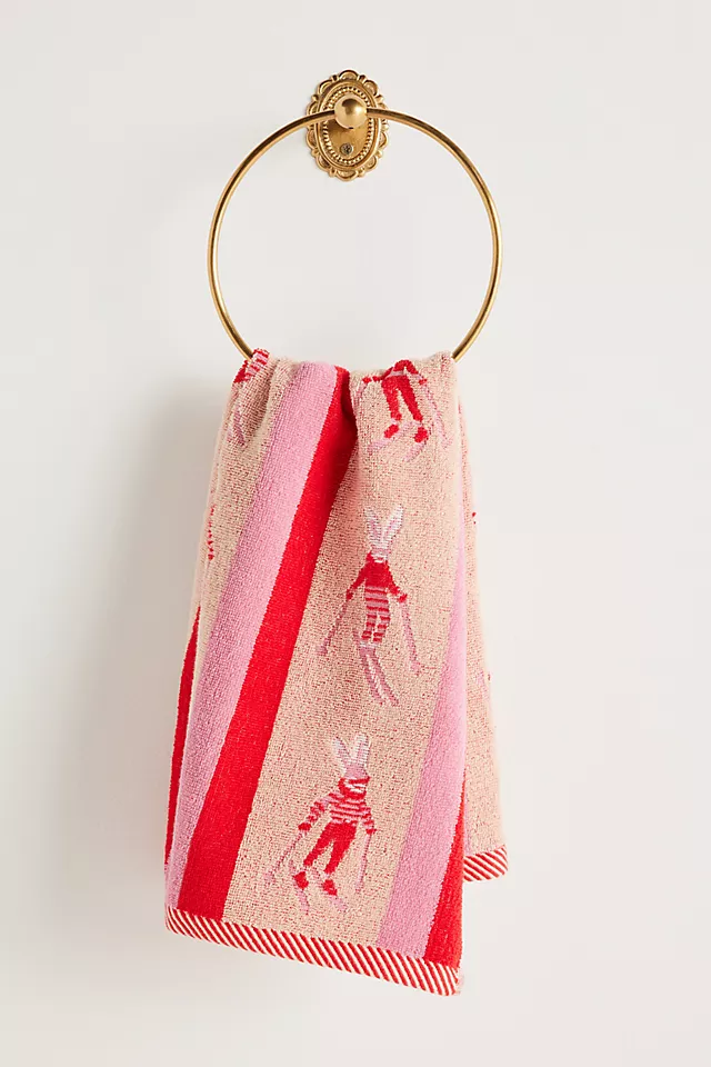 Holiday Printed Cotton Hand Towel