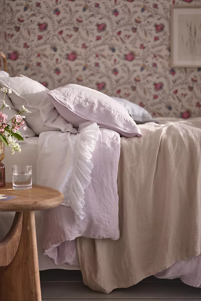 Washed Linen Duvet Cover​