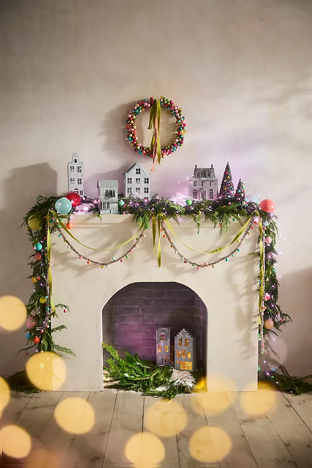 Faux Cedar Garland, Evergreen 72-180