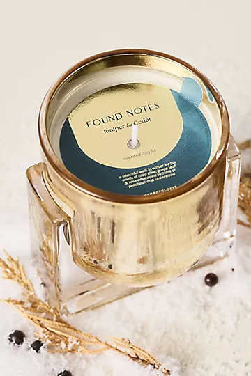 Found Notes Woody Juniper & Cedar Candle