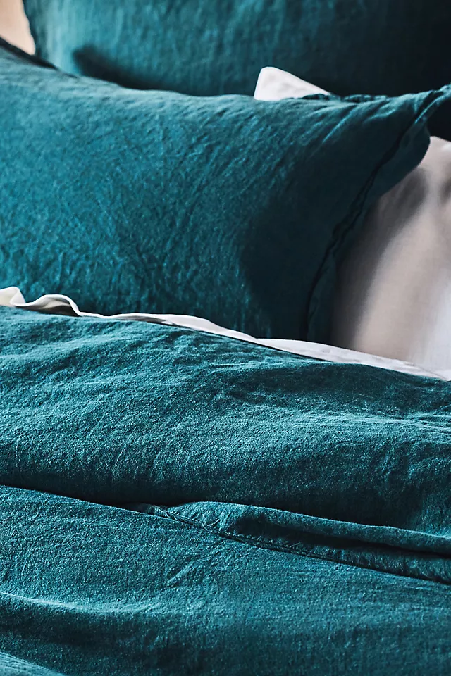 Washed Linen Duvet Cover​