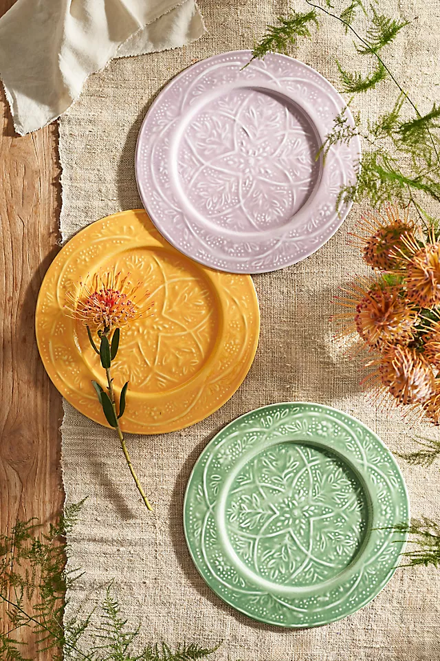 Patterned Enamel Charger