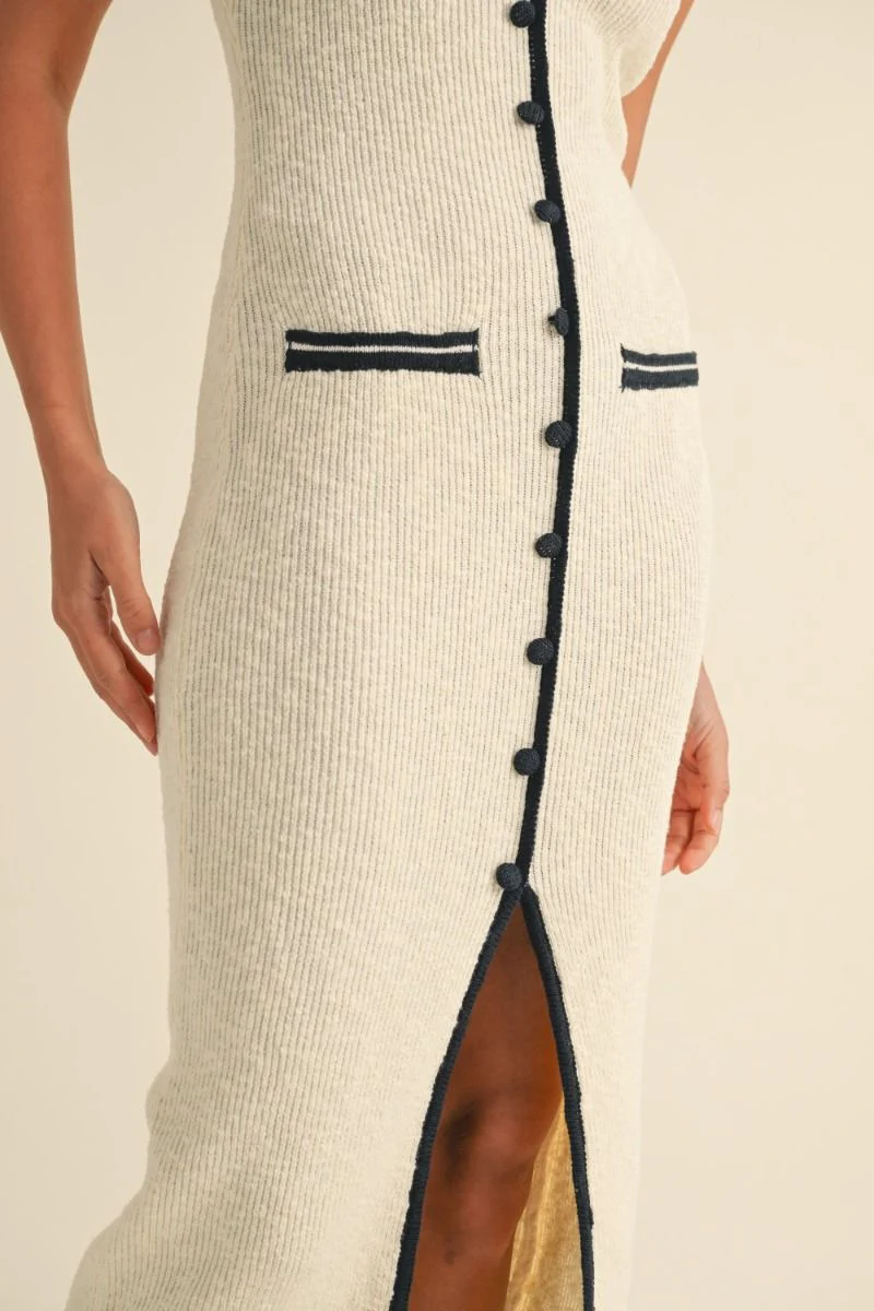 Lydia Sleeveless Knit Midi Dress