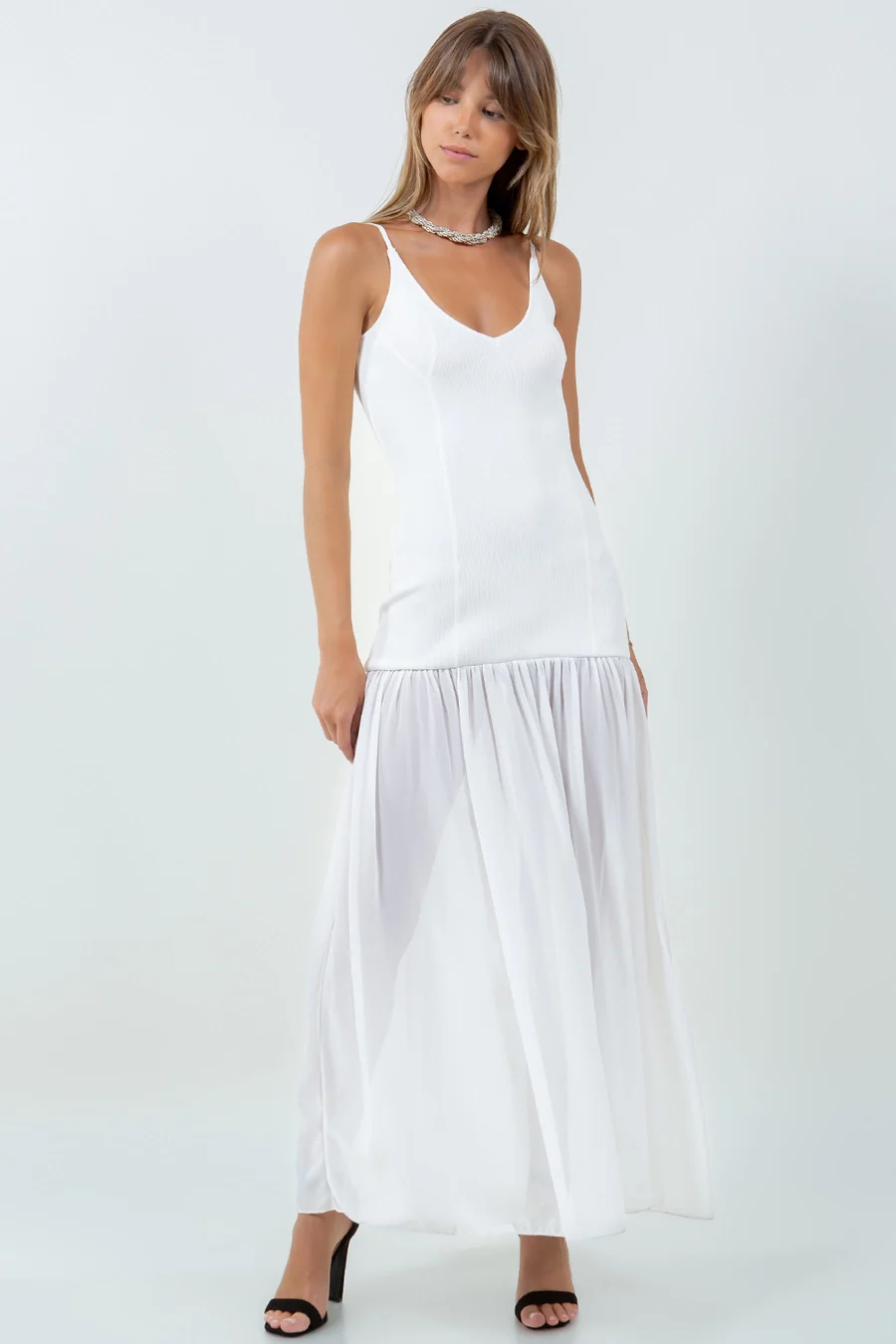 Alice Two-Piece Knitted Dress with Cardigan